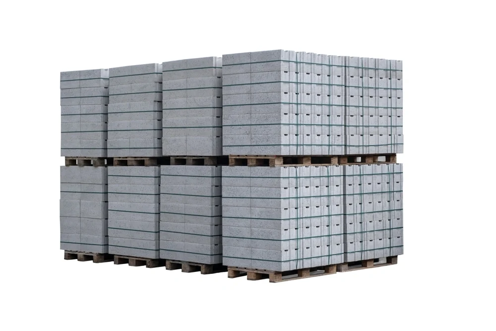 Concrete hollow blocks for masonry