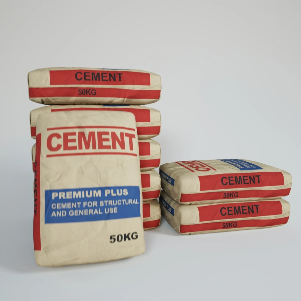 Cement bags for construction