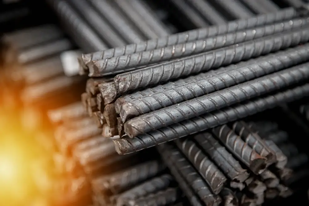 Steel reinforcement bars for building