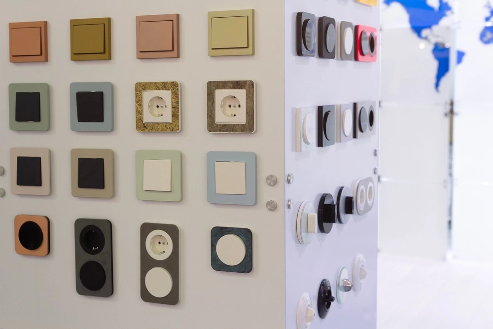 Electrical sockets and switches