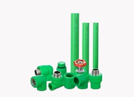 PPR pipe fittings in various types