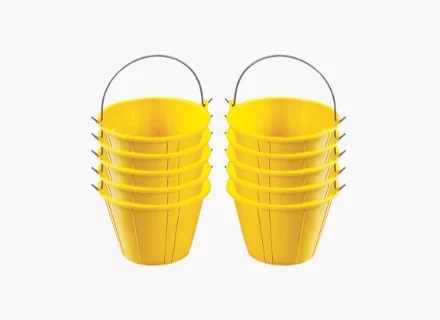 PVC bucket for mixing and material handling