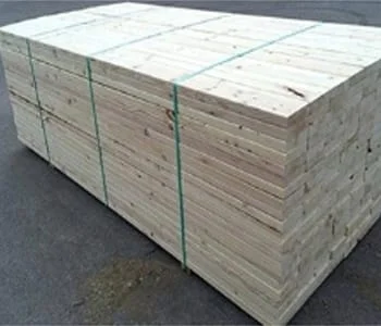 White wood timber for construction framing